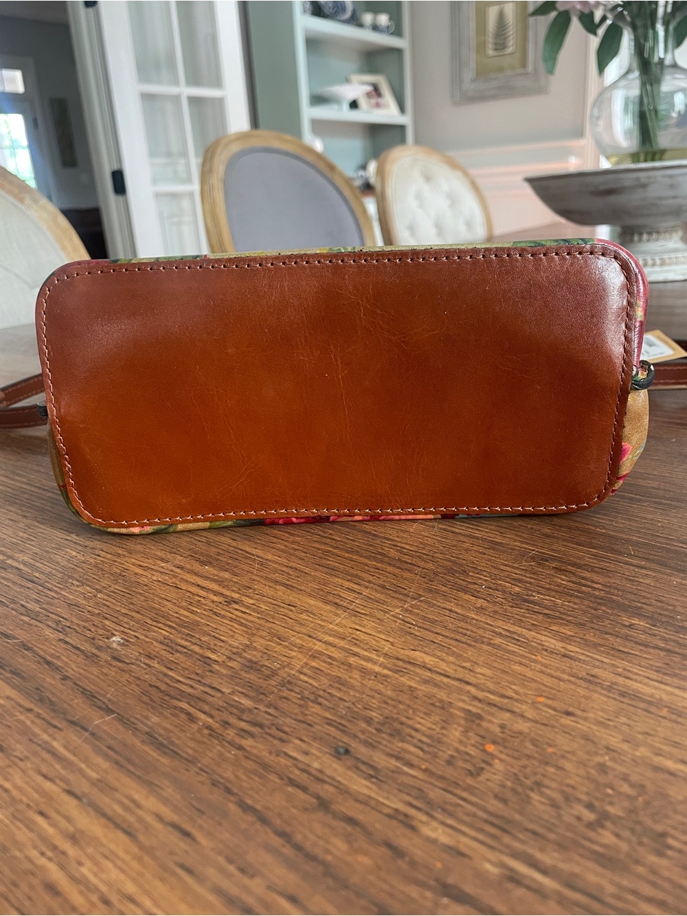 Patricia Nash Vintage Victorian Garden Crossbody/Shoulder Bag Leather - Picture 9 of 15